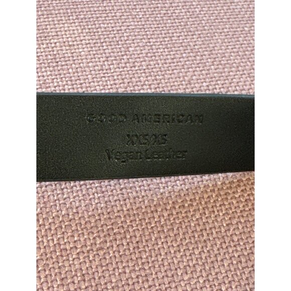 Good American Gold Rings in Black 001 XXSmall/XSmall New Womens Vegan - Picture 6 of 9